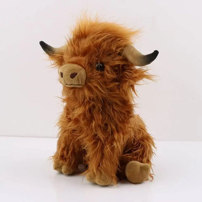 Highland Cows Cute Stuff Fluffy Cattle Dolls