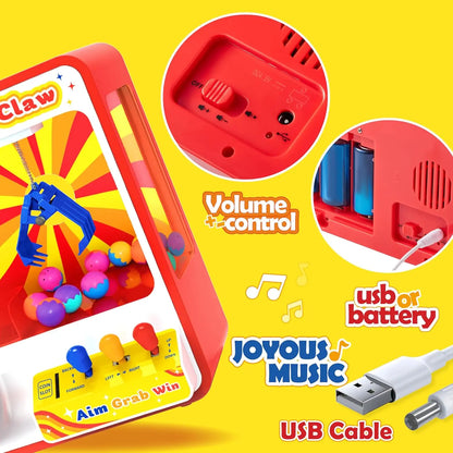 Claw Machine Arcade Toy Dispenser for Kids