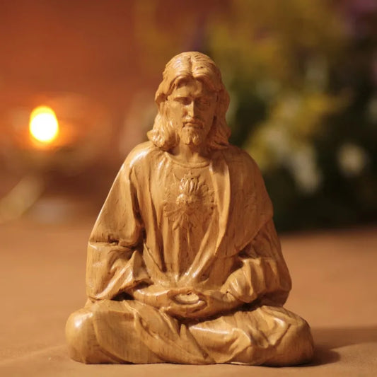 Sacred Heart of Jesus Christ Statue, in Contemplation
