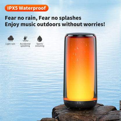 Bluetooth Portable Speaker, IPX5 Waterproof, Outdoor Multiple connection modes