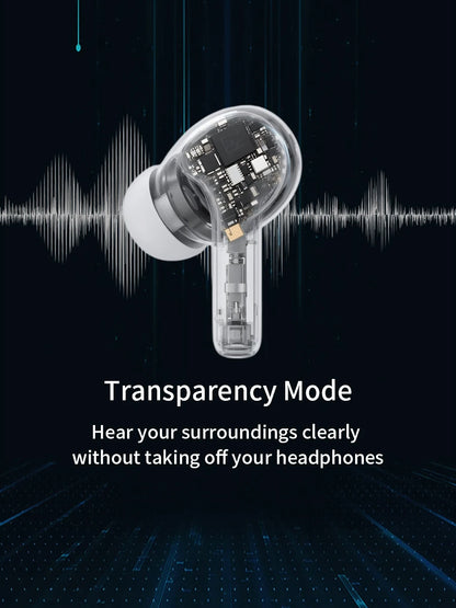 Bluetooth noise cancelling wireless earbuds