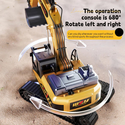 RC Excavator Construction Vehicle With Sound