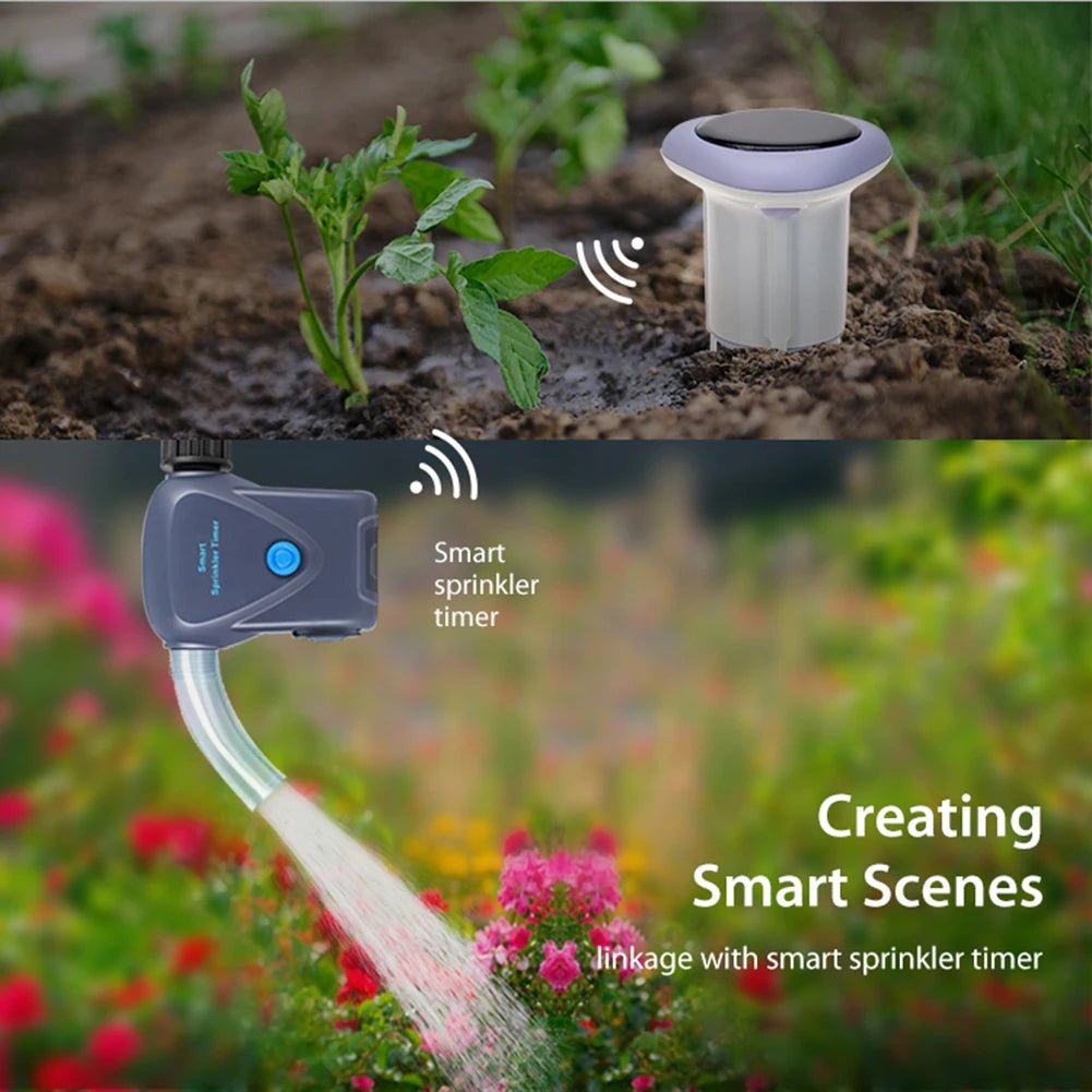 Smart Solar Soil Sensor Planting Temperature and Humidity Meter