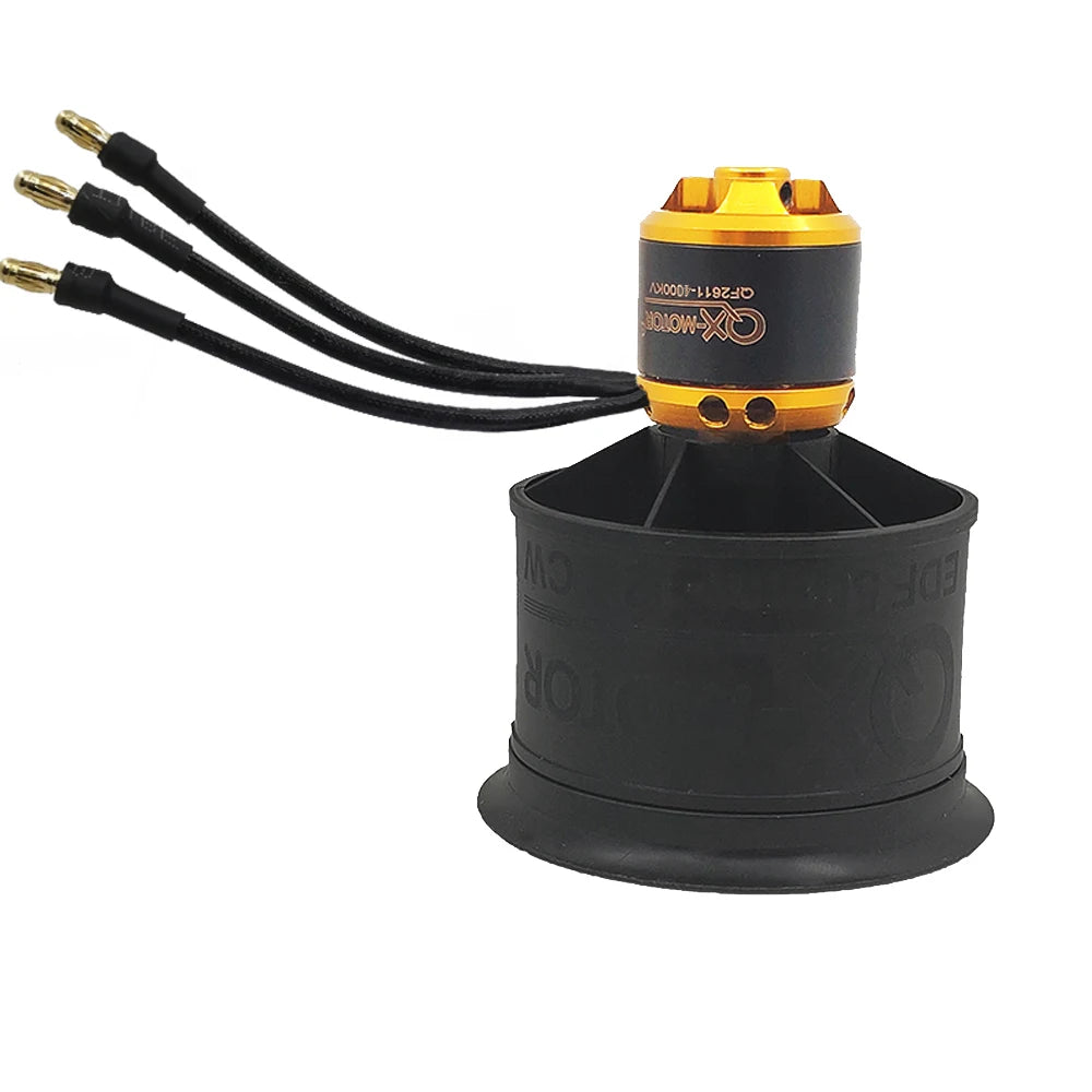 Ducted Fan 30mm 50mm  64mm 70mm 90mm EDF for Jet Plane with brushless Motor