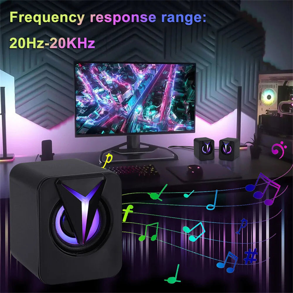 USB Wired Computer Speakers