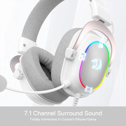 RGB Wired Backlit Gaming Headset With 7.1 Surround Sound