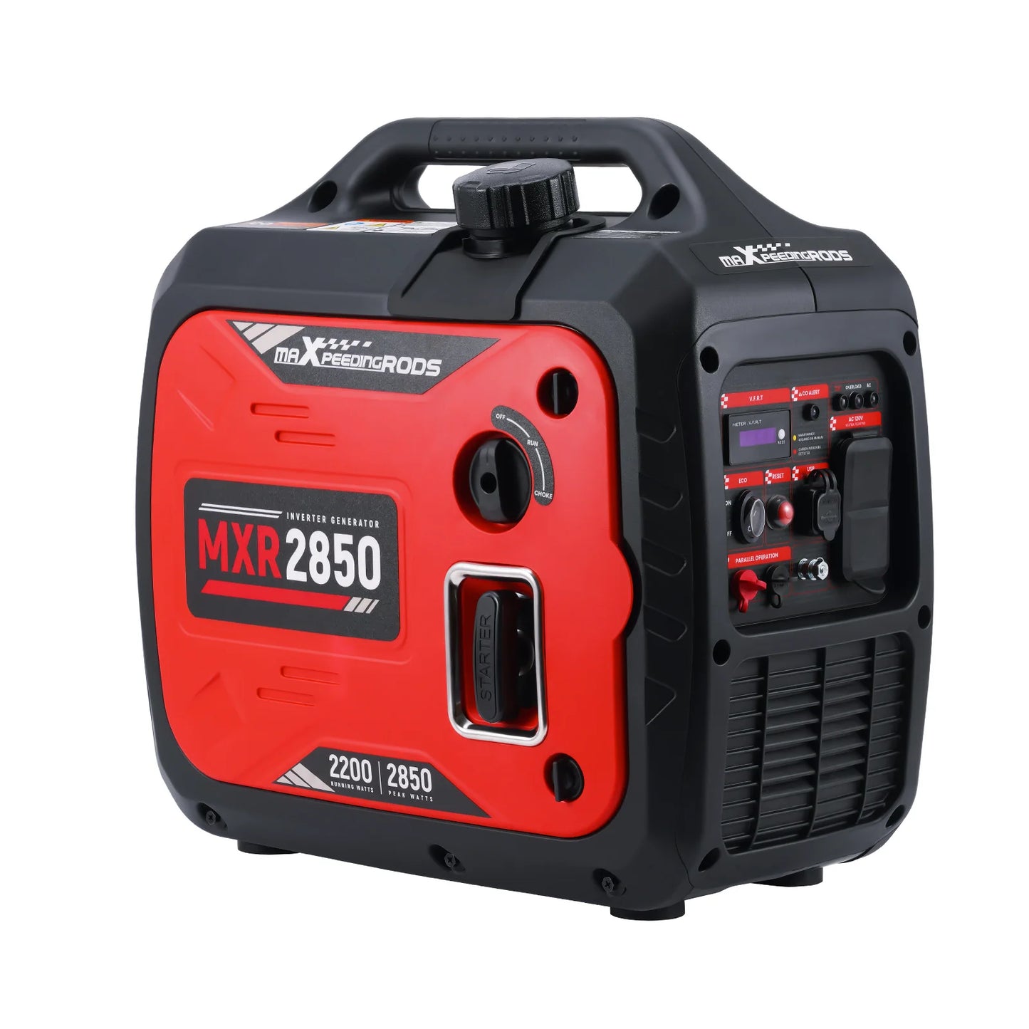 Powered 2850W Portable Inverter Generator Super Quiet Home Backup Outdoor