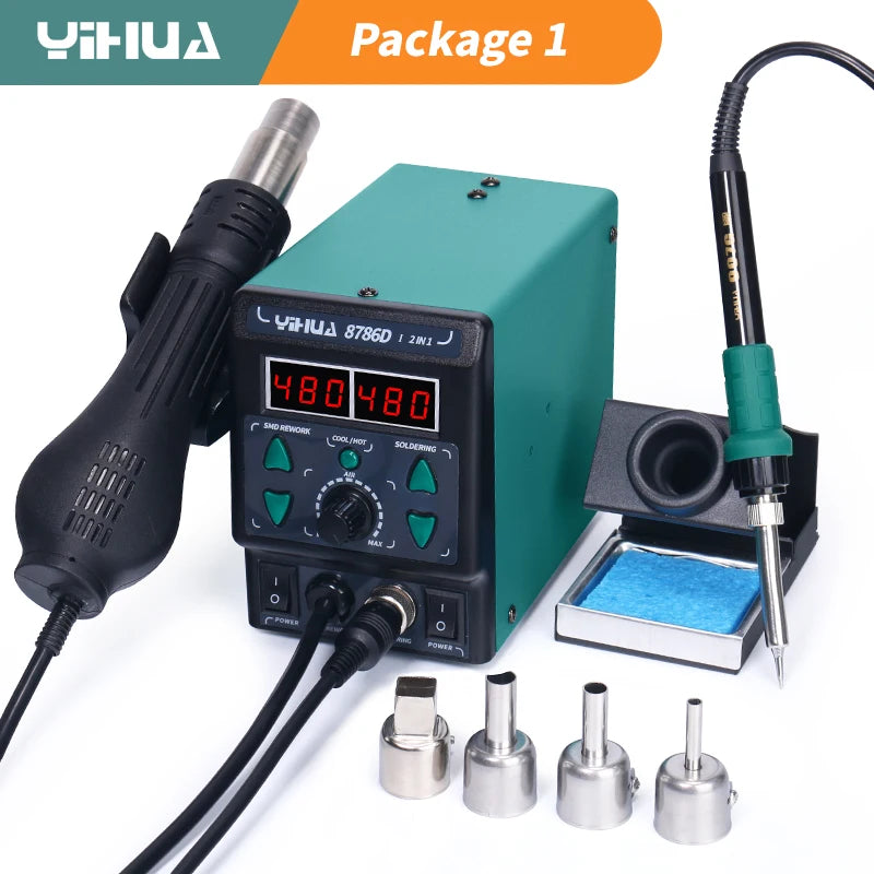 Hot Air Soldering Station for Digital Rework