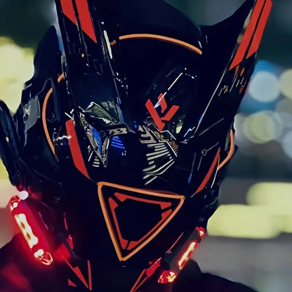 Cyberpunk Sci-Fi Futuristic LED Mask