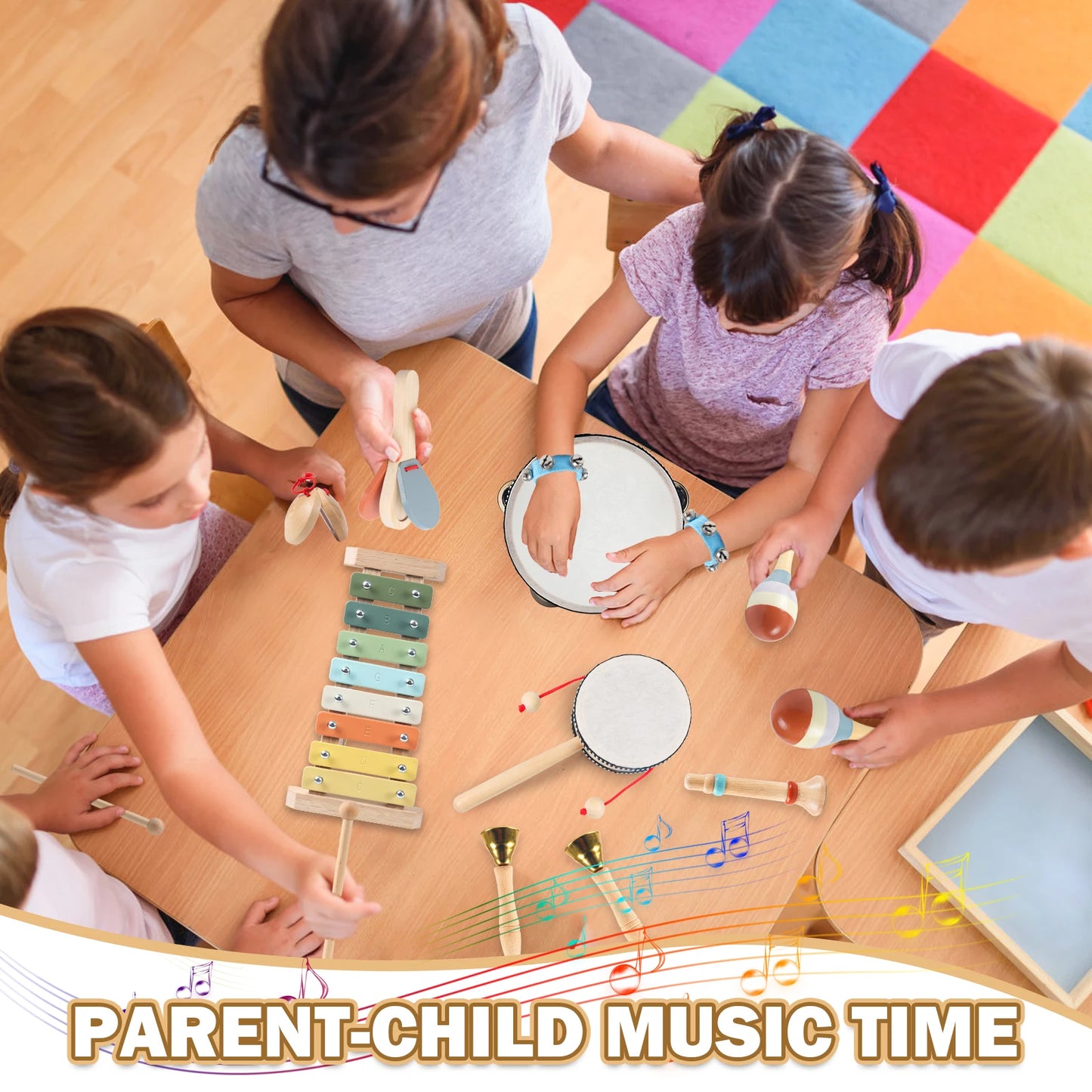 Musical Instruments Montessori Music for Baby 0-24 Months