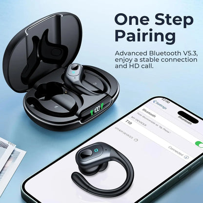 Active Noise Cancelling Bluetooth Earbuds with 90Hrs Playback