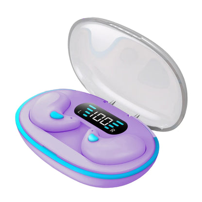 BT 5.3 Invisible Touch Control, Sense-Free, Micro Sleep Earbuds
