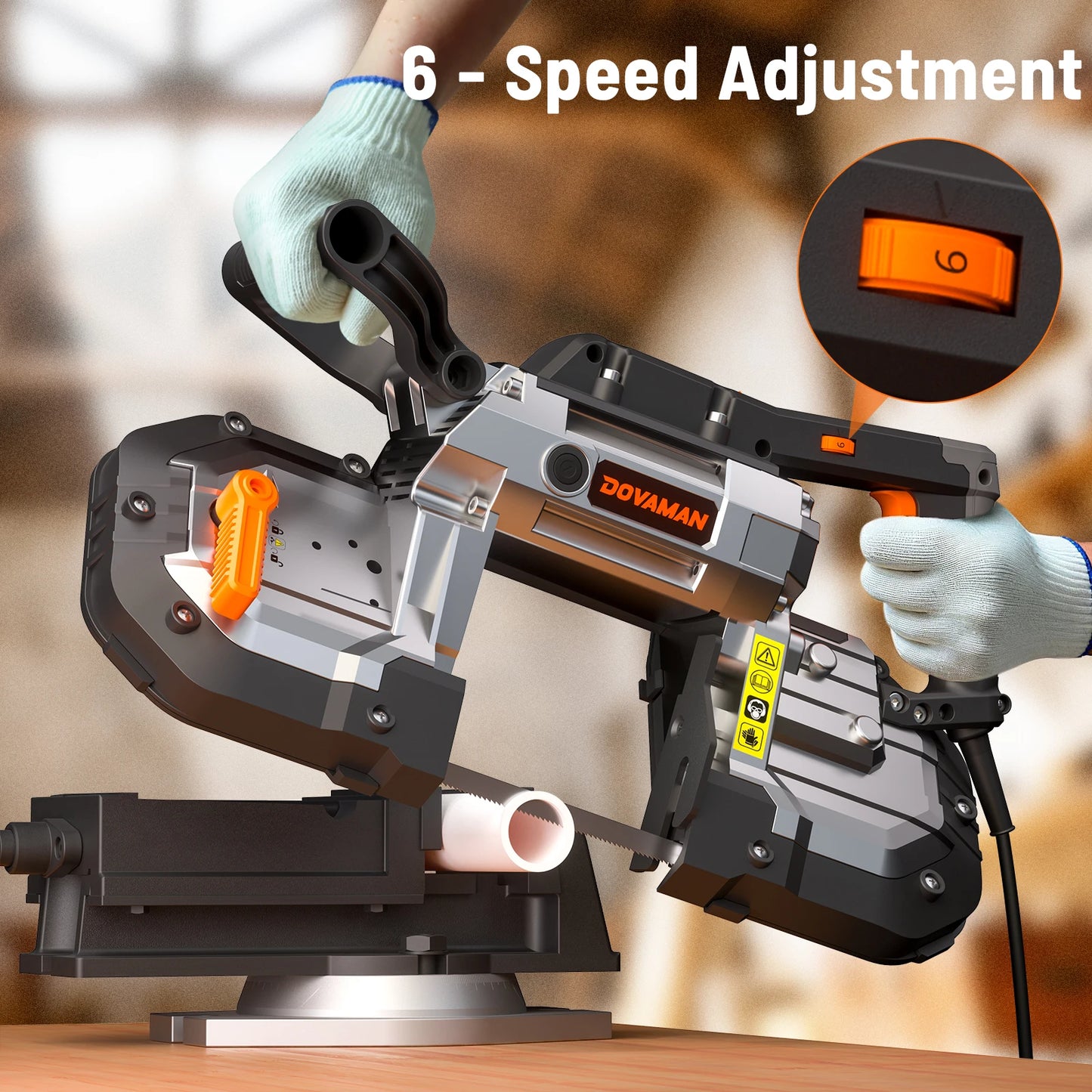 Portable Band Saw W/2 Blades