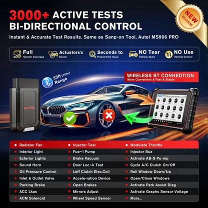 MaxiCOM MK900BT Bluetooth Car Diagnostic OBD2 Scanner