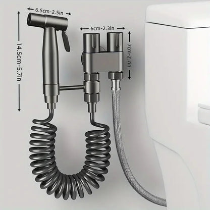 Stainless Steel double outlet Shower valve control