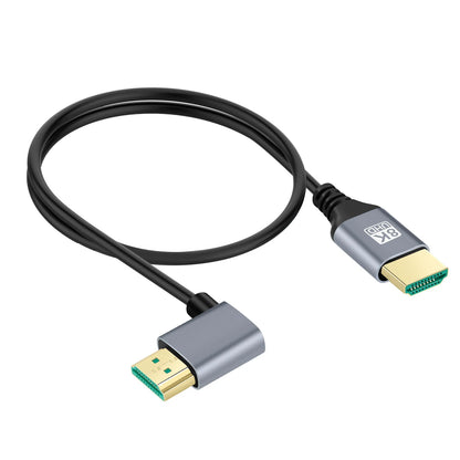 90 Degree Male To Male HDMI Cable