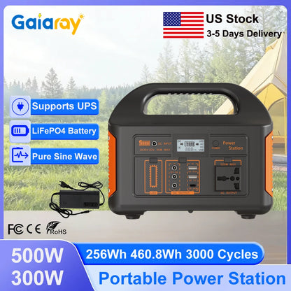 460.8Wh Portable Solar  Power Station