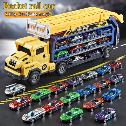 Coaster Type Racetrack Car-Rocket Lift