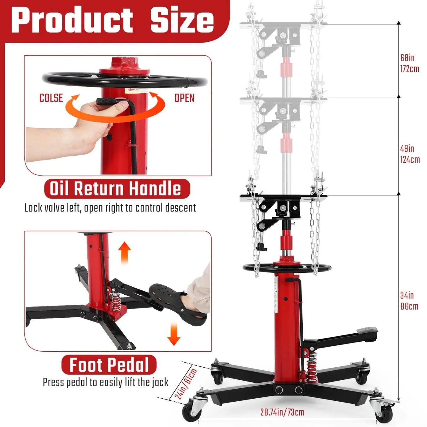 Hydraulic Telescopic Drive Jack