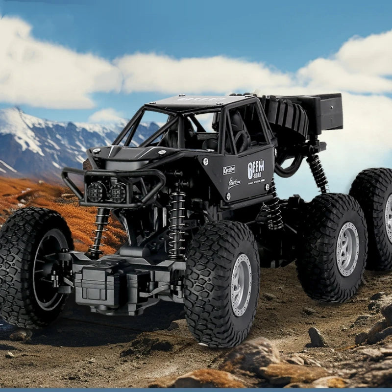 RC Car With 6WD, 38CM In Length, 1:12 Scale 2.4Ghz Remote Control, Suitable For Crawling, Drifting And Off - Road, High - Speed