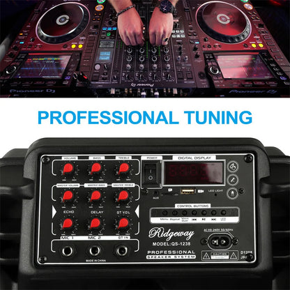 7000W Portable 15” Bluetooth Speaker Sound System