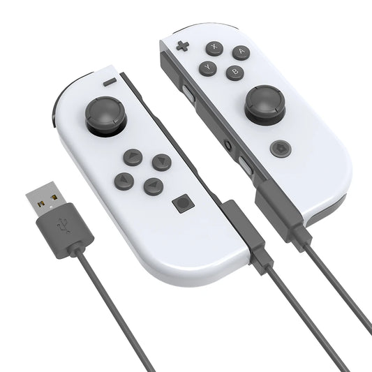 Charging Cable for Joycon Controller 2.5M Portable Charger Cable Travel Charging Cables for Switch Controller Charger