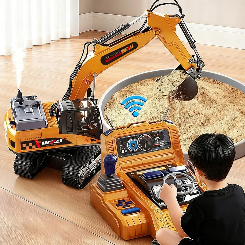 RC Excavator Construction Vehicle With Sound