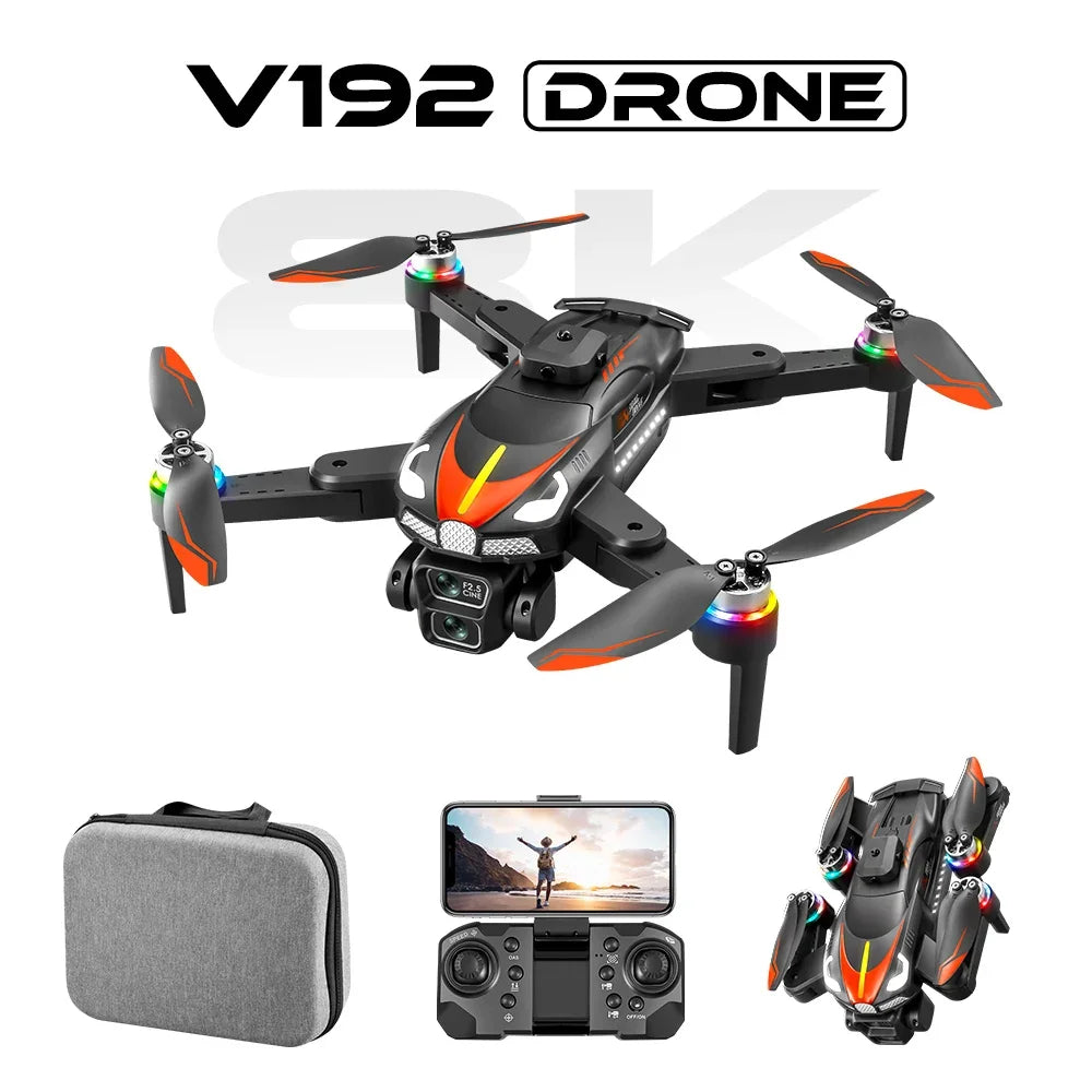 V192 Drone HD Camera Aerial Professional Photography; with Omnidirectional Obstacle Avoidance Toys