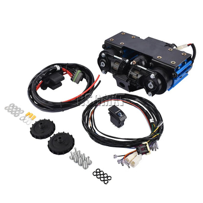 Twin Air Compressor for On Vehicle Mounting