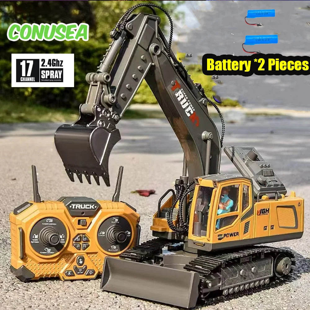 RC Excavator 17CH 1/18 Scale