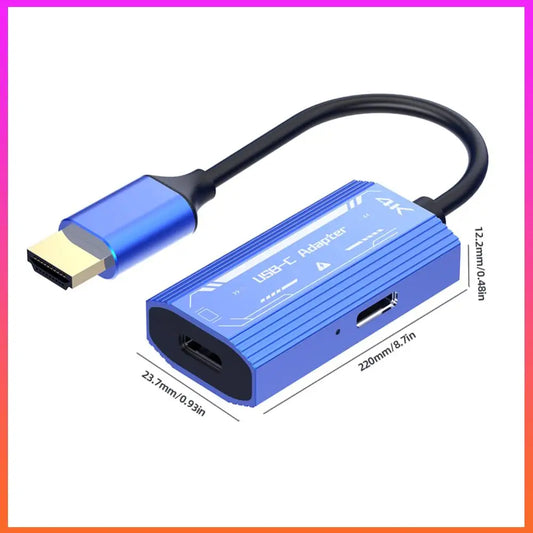 4K 60Hz HDMI To Type C Converter