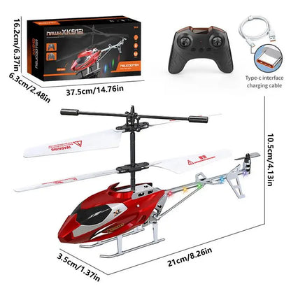 Kids Remote Helicopter With Stable Flight & Easy Control Remote Control