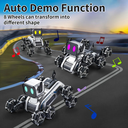 New Smart RC Robot Dog-2.4GHz Wireless, Realistic Pet Interaction, Music & Lights. Perfect Birthday/Christmas Gift for Kids 6-12