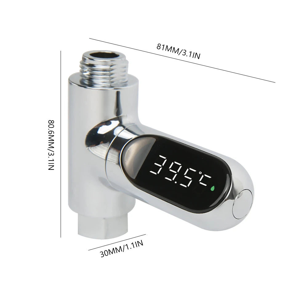 Electronic Water Thermometer for Bathroom Shower