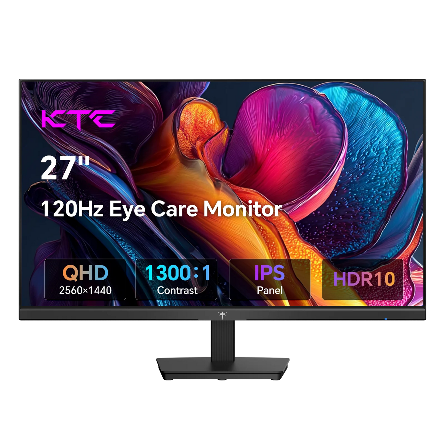 27 Inch Computer Monitor - QHD (2560 x 1440) Display, Up to 120Hz Monitor, IPS Panel H27D9