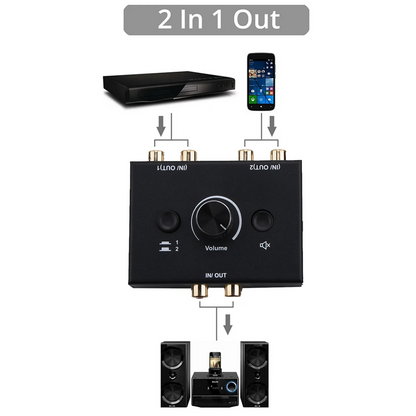 1Pc Audio Switcher