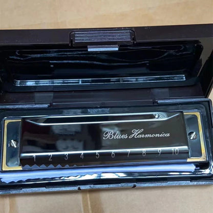 Harmonica Key of C 10 Hole Diatonic Harmonica