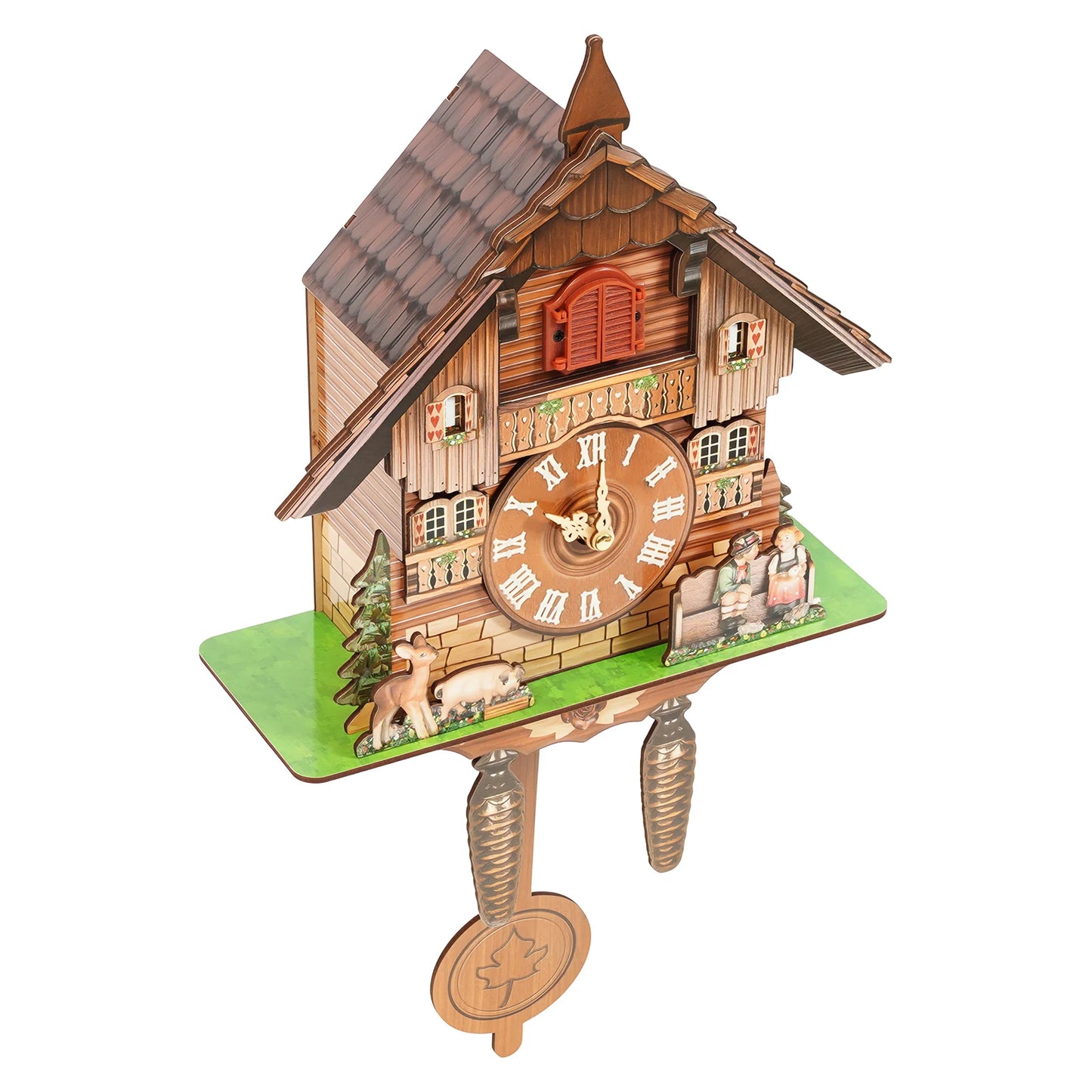 Wall Mount Wooden Cuckoo Clock