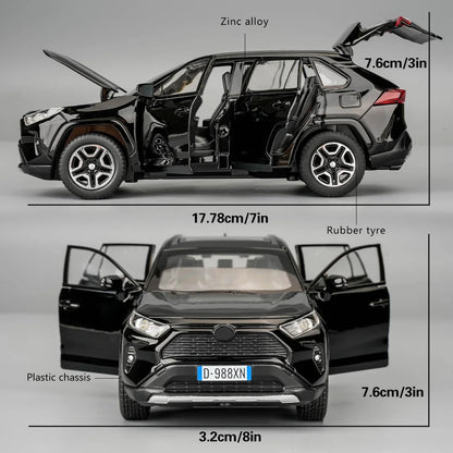 1/32 Scale RAV4 Alloy Diecast Collectible Toy Car