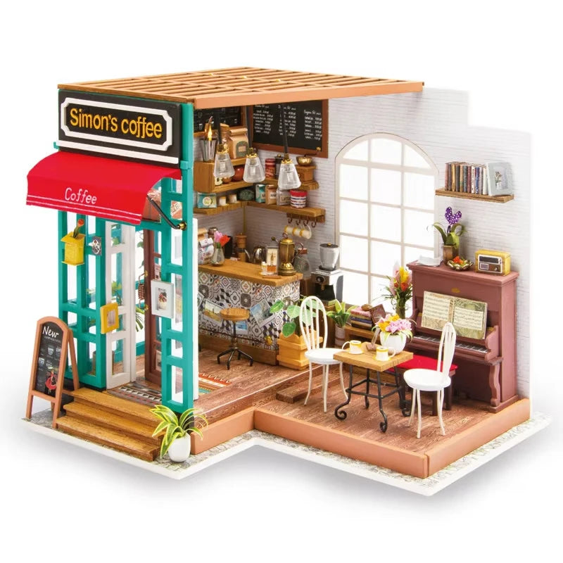 Miniature Greenhouse Wooden Kit