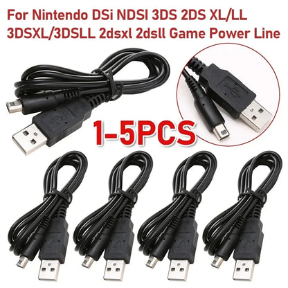 1m USB Charger Cable for Nintendos